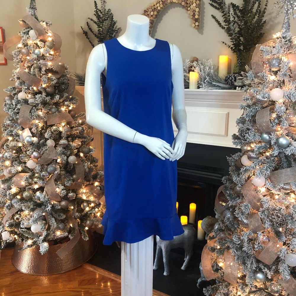 ATF Royal Blue Sheath Dress